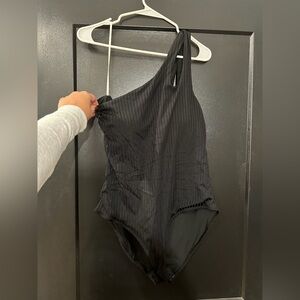 Aerie Black One-Piece Swimsuit